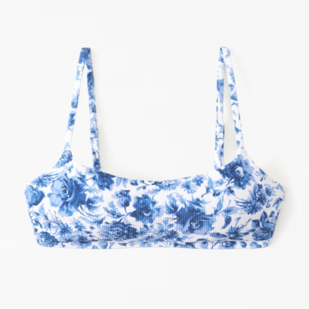 A&F 90s Scoopneck Bralette Swim Top